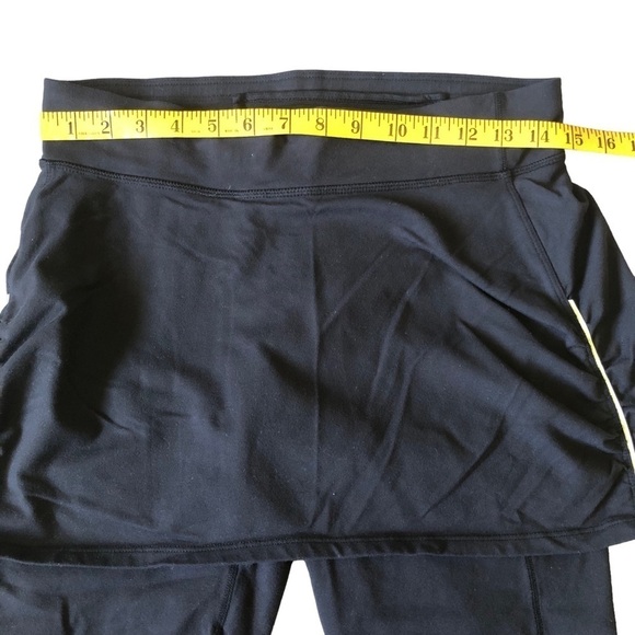 Athleta Contender2 2 in 1 Leggings w/ Skirt Overlay Capri Workout Pants - Picture 11 of 12